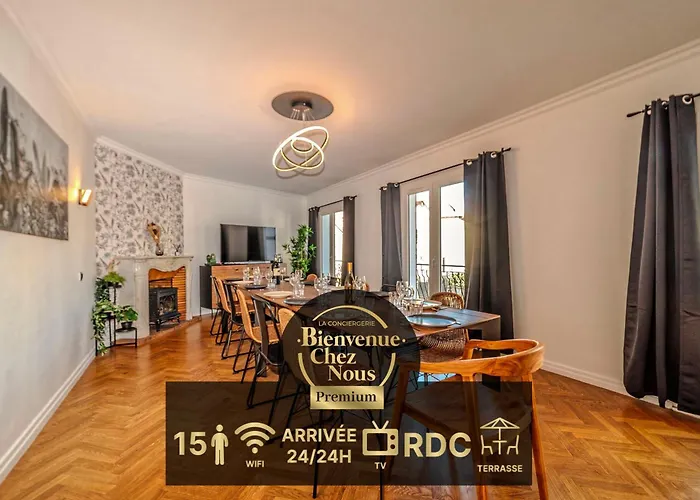 Ferienhaus Et Volcans - Grand Proche Centre-ville Pour 24 Personnes